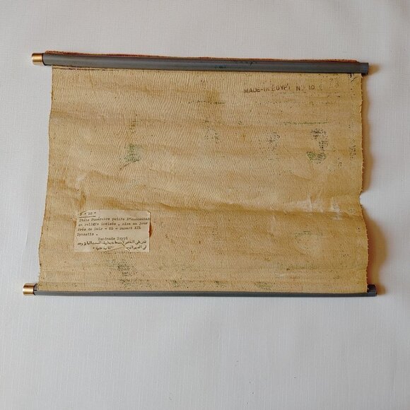 EGYPTIAN Roll Up Tapestry Deir el-Bahri Temple Complex Deir el-Bah - Picture 4 of 4